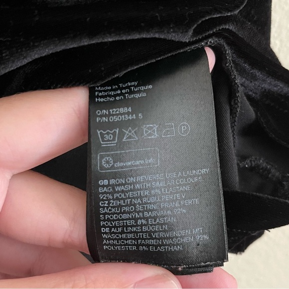 Black Crushed Velvet Tank - Picture 5 of 5